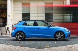 Audi A1 Sportback side on